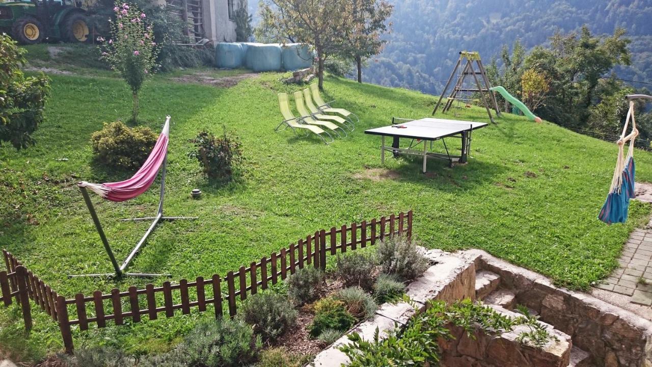 Ferienwohnung Kmetija Na Cendavs Cerkno Exterior foto